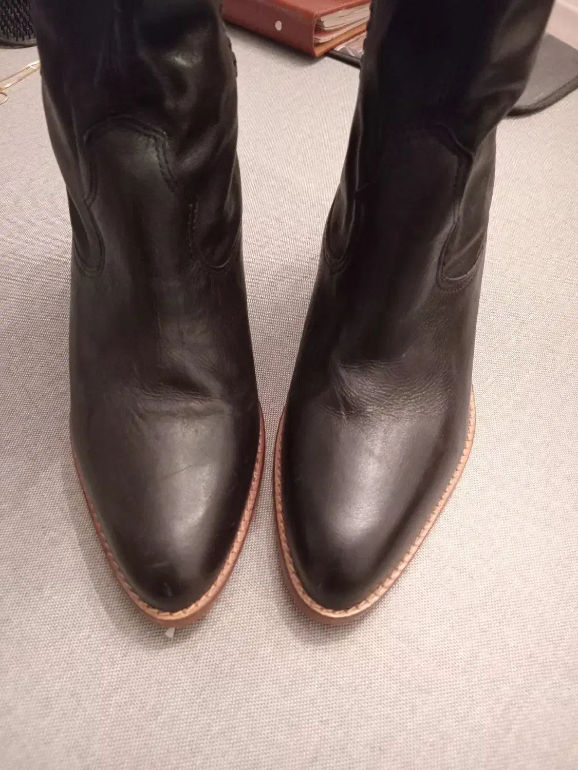 بوت چرم اصل خارجی|کیف، کفش، کمربند|ارومیه, |دیوار