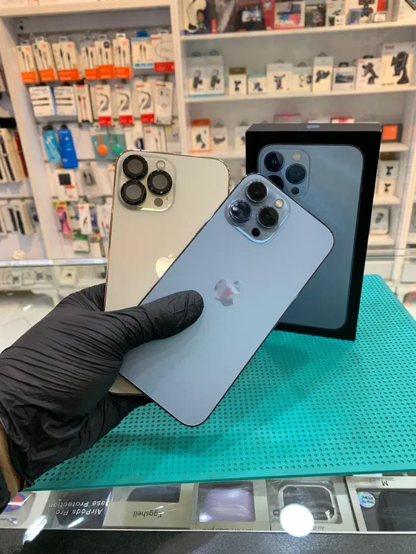 ایفون ۱۳پرومکس در حد نو واقعی|موبایل|کرج, گوهردشت|دیوار