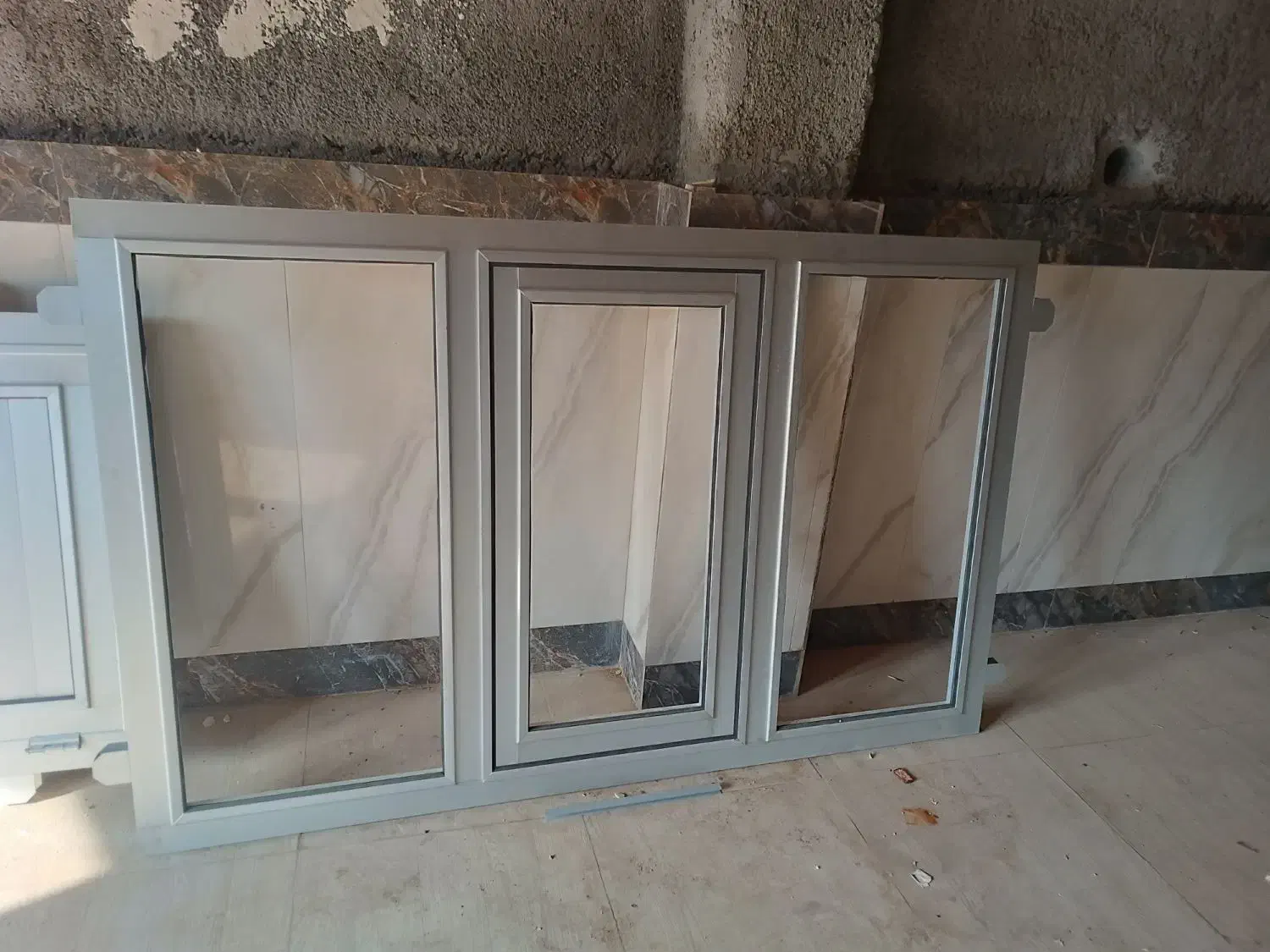 پنچره المنیومی دوجداره|مصالح و تجهیزات ساختمان|کلاله, |دیوار