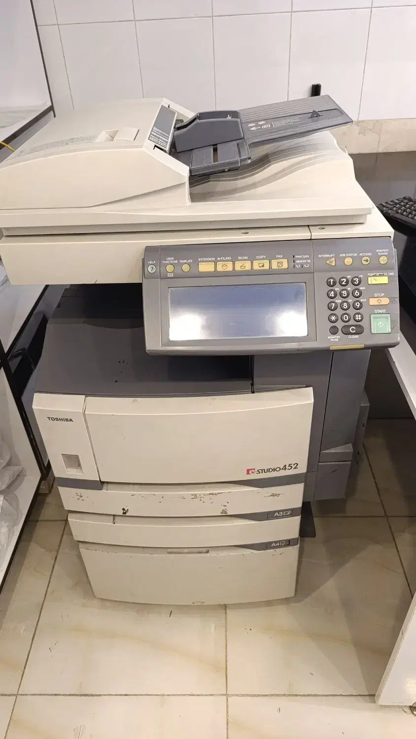 فروش دستگاه توشیبا 452|پرینتر، اسکنر، کپی، فکس|اصفهان, ملک‌شهر|دیوار