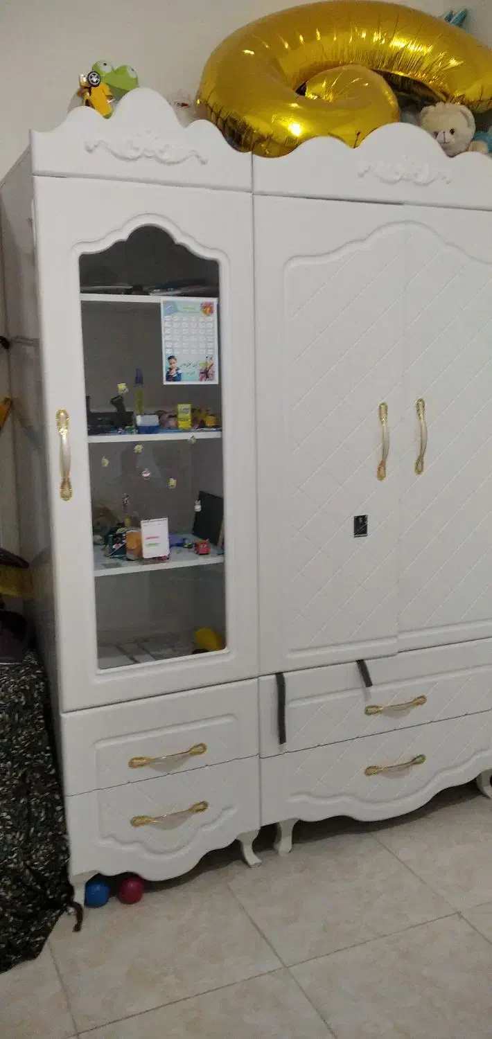 کمد لباسی وویترین|جاکفشی، کمد، دراور|فلاورجان, |دیوار