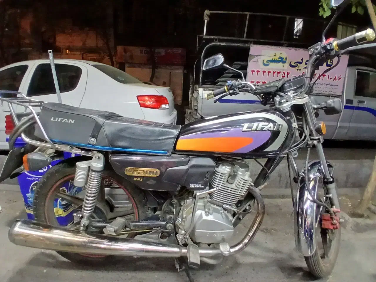 موتور سیکلت لیفان ۱۵۰ سی سی|موتورسیکلت|تهران, پرستار|دیوار