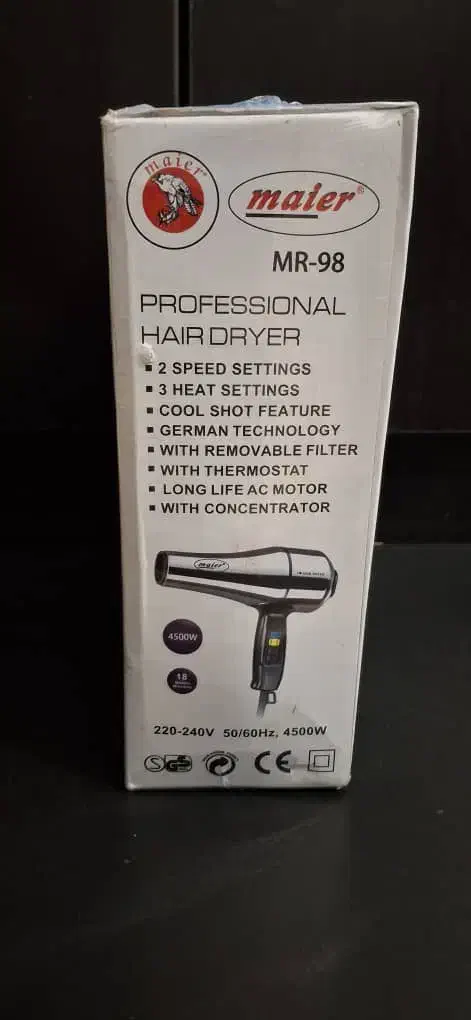 سشوار MR.98 Maier اصل اصل|سایر لوازم برقی|شیراز, ستارخان|دیوار