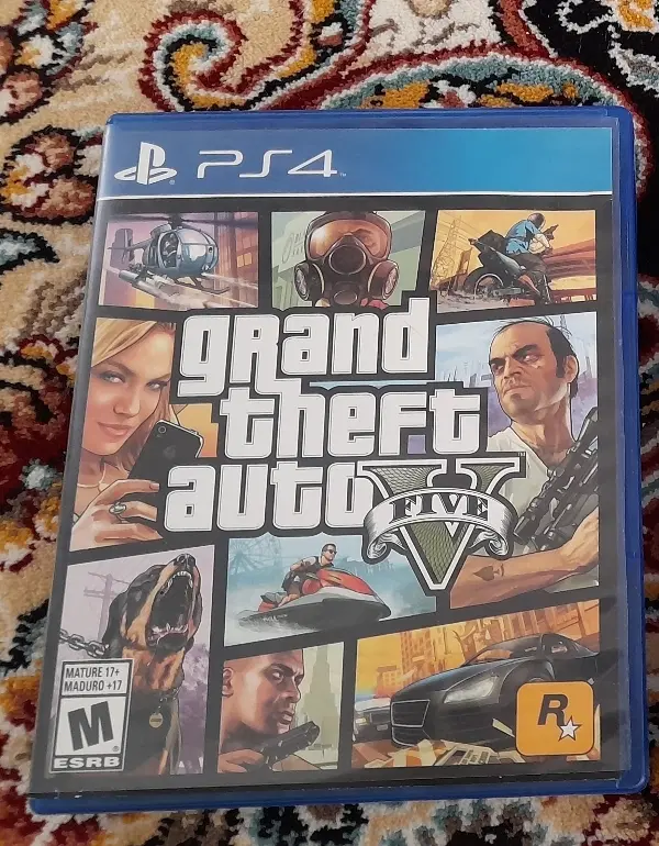 دیسک ps4 gta v|کنسول، بازی ویدئویی و آنلاین|رباط‌کریم, نصیرشهر|دیوار