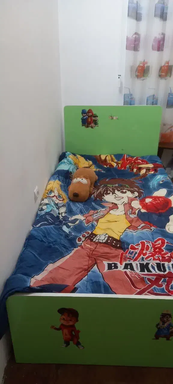 تخت خواب پسرانه|تخت و سرویس خواب|مشهد, نیروی هوایی|دیوار