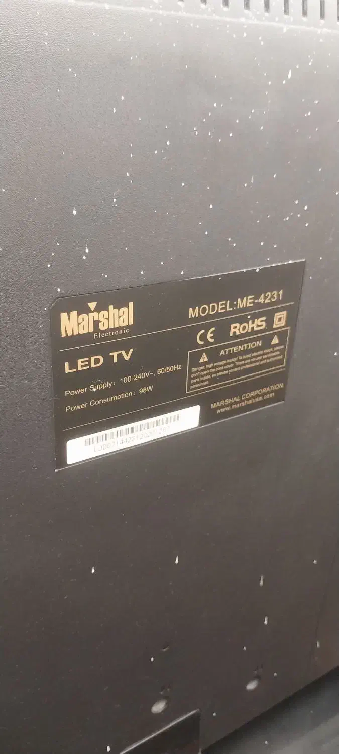 تی وی 42 اینچ مارشال|تلویزیون و پروژکتور|محمدشهر, شهرک چمران|دیوار