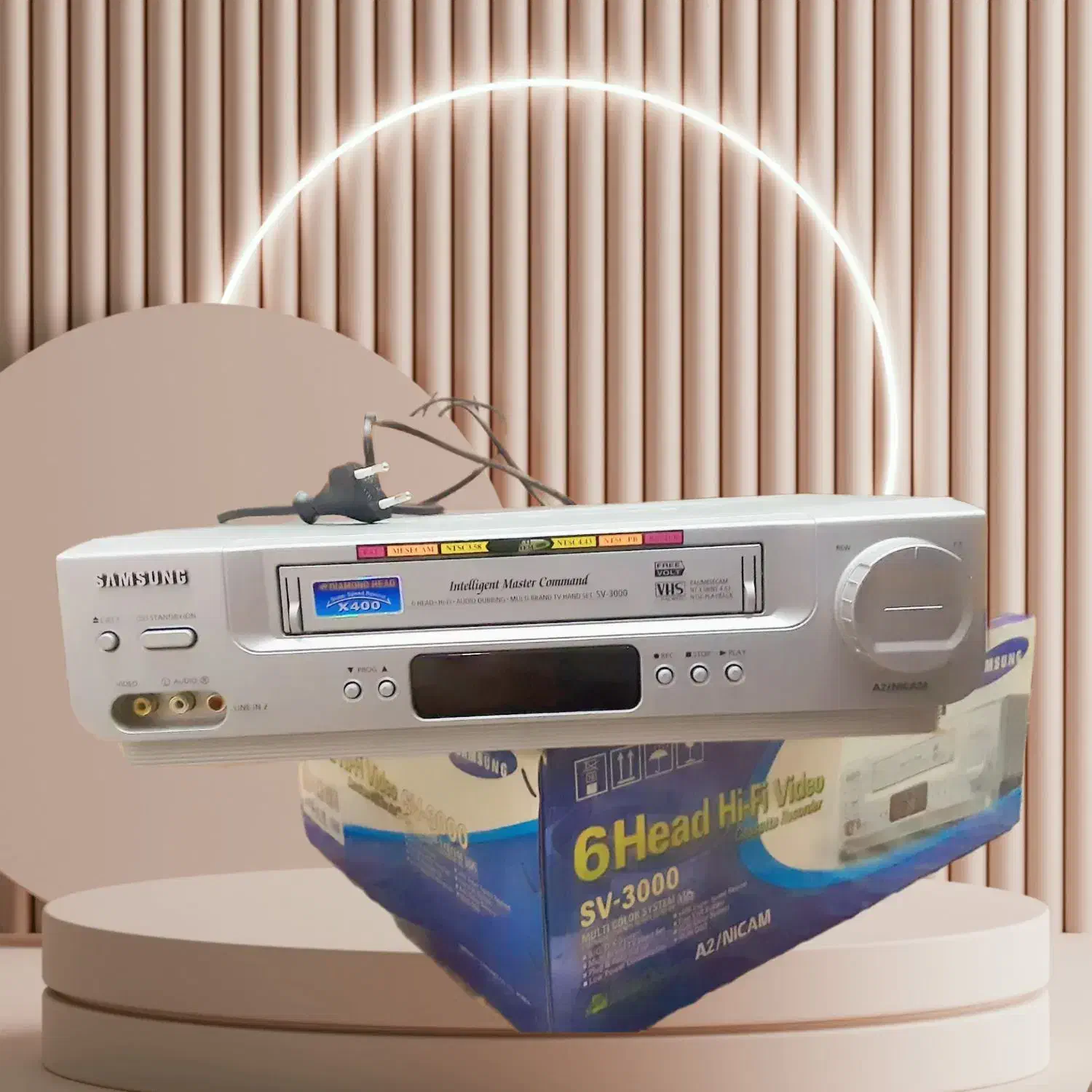 سامسونگ ۳۰۰۰ vhs 6 head hif|پخش‌کننده DVD و ویدیو|کرمان, |دیوار