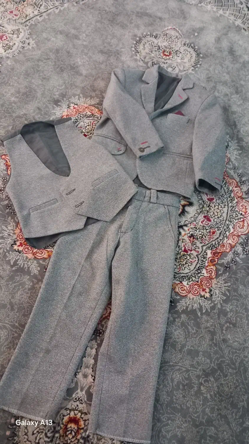 کت شلوار و جلیقه های ست پسرانه|کفش و لباس بچه|تبریز, |دیوار