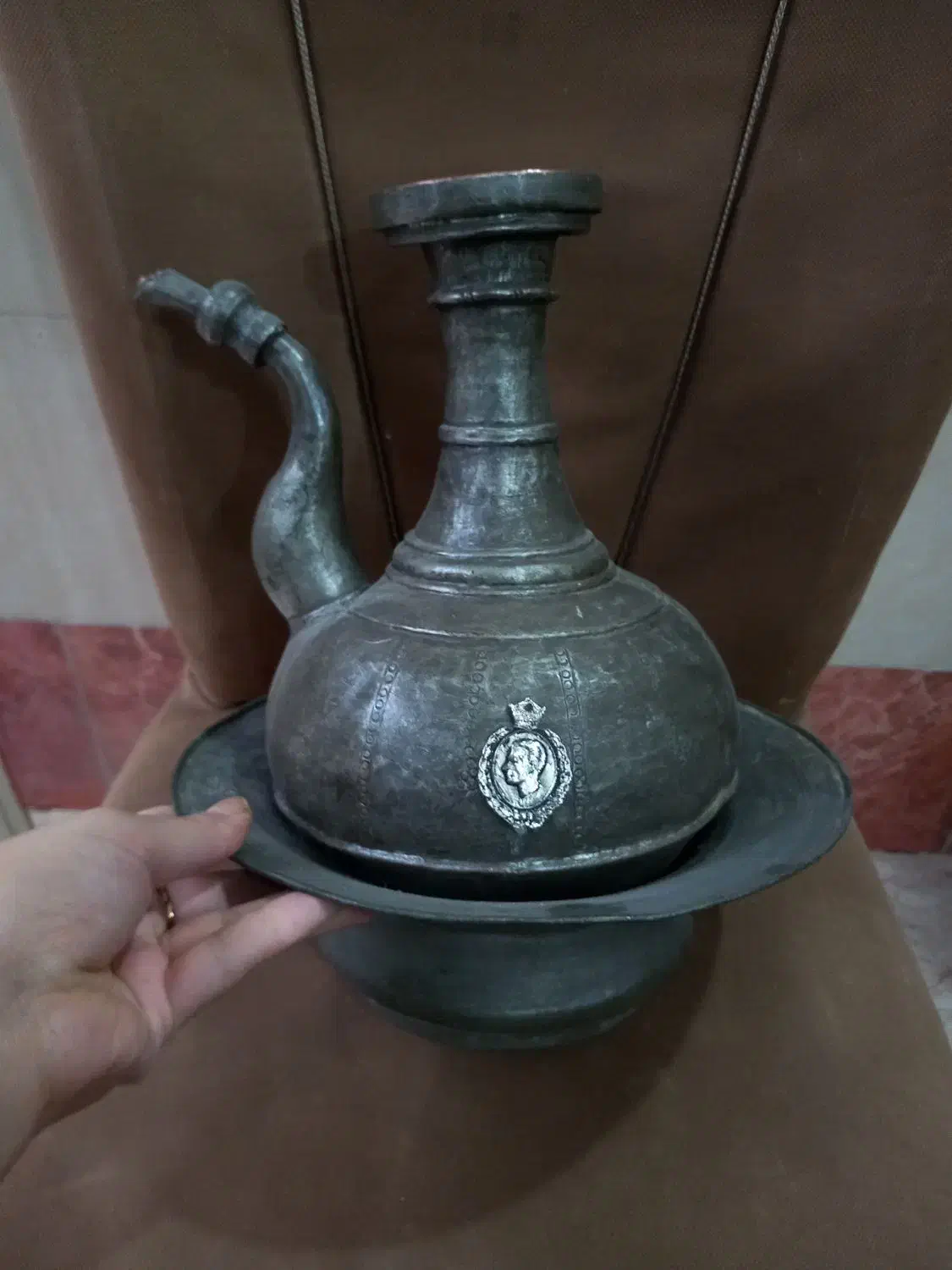 مسی قدیمی  وباارزش|کلکسیون اشیاء عتیقه|کرمانشاه, |دیوار