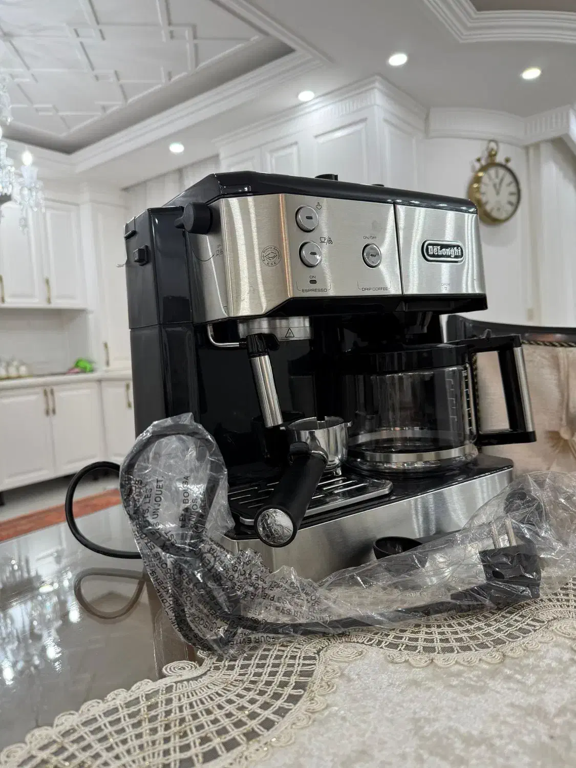 اسپرسو ساز دلونگی مدل BCO421.S|سماور، چای‌ساز، قهوه‌ساز|تهران, خزانه|دیوار