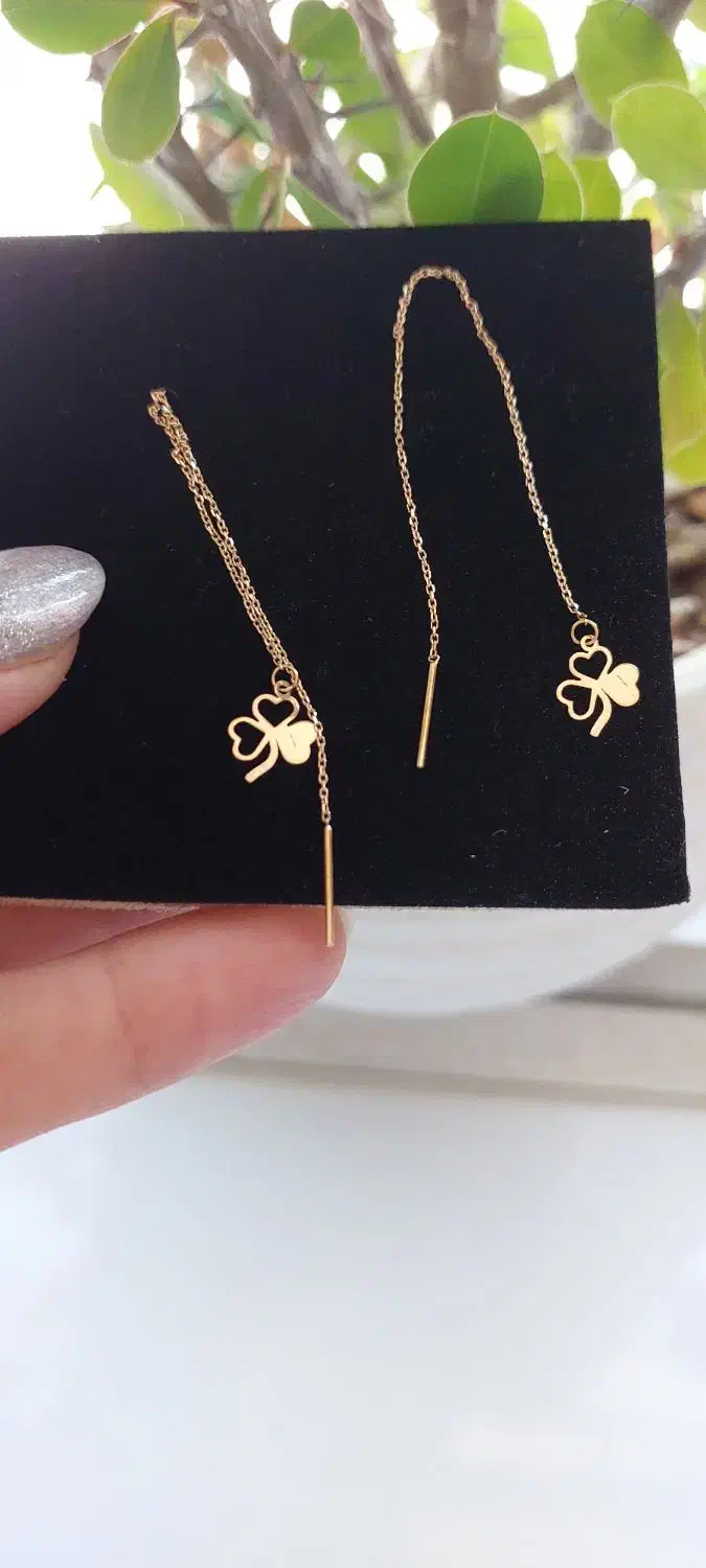 انگشتر وگوشواره کاملا نو .با هم فروخته میشه|جواهرات|ایوان, |دیوار