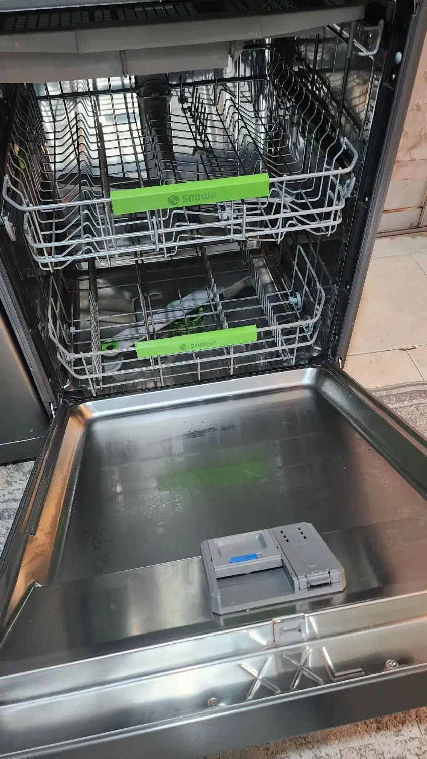 ماشین ظرفشویی اسنووا درحد نو|ماشین ظرفشویی|لاهیجان, شیشه گران|دیوار