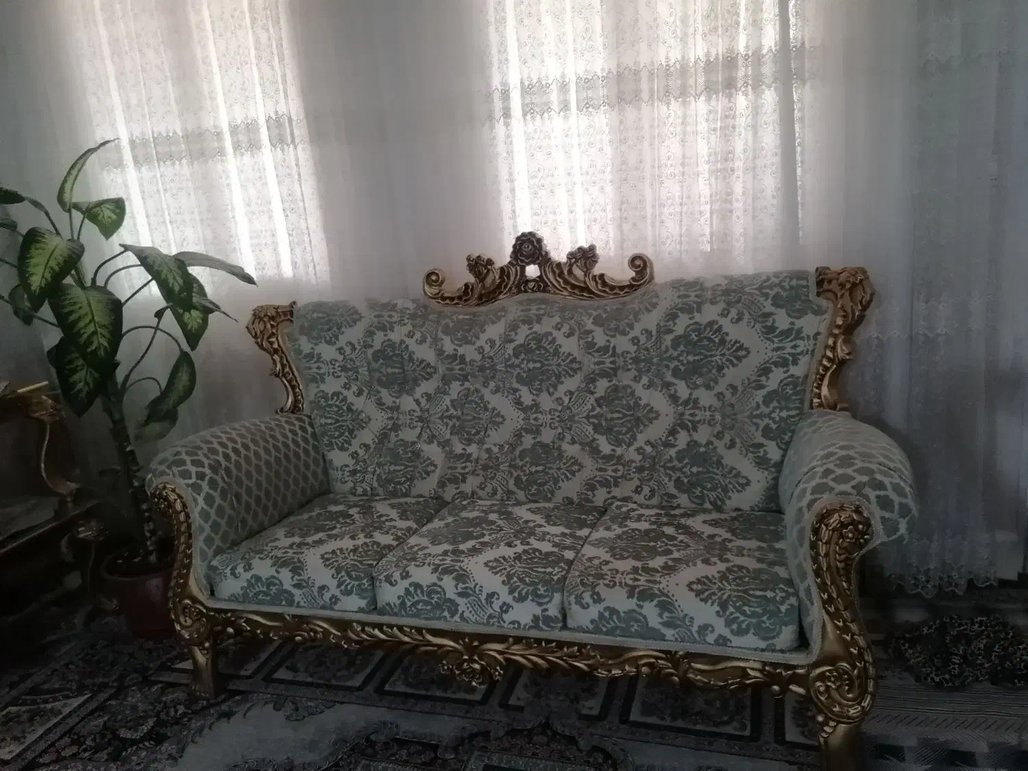 مبل نیمه سلطنتی 10 نفره|مبلمان خانگی و میز عسلی|صباشهر, |دیوار