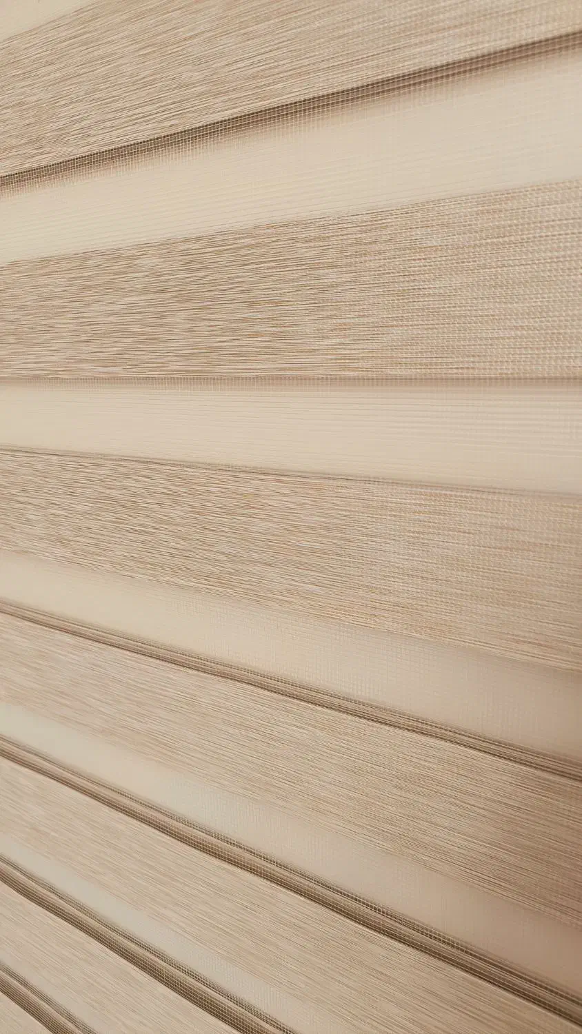 پرده زبرا کرم رنگ آماده تحویل|پرده، رانر، رومیزی|کرج, ساماندهی|دیوار