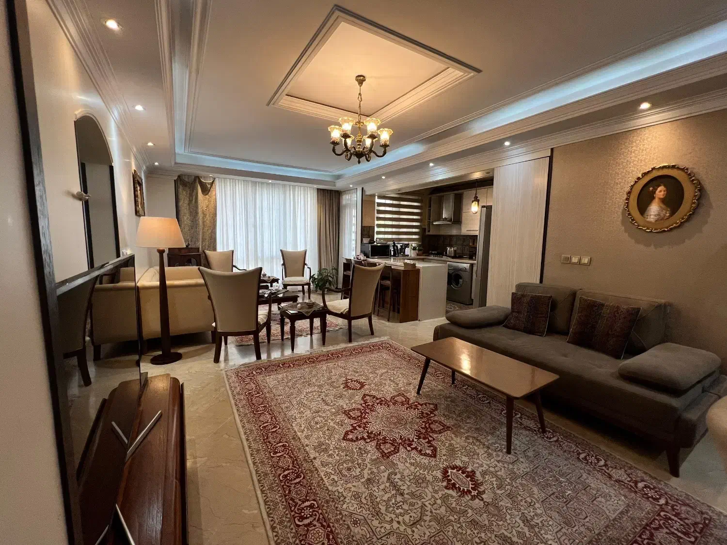 آپارتمان 60متر تک خواب فول امکانات دکتر هوشیار