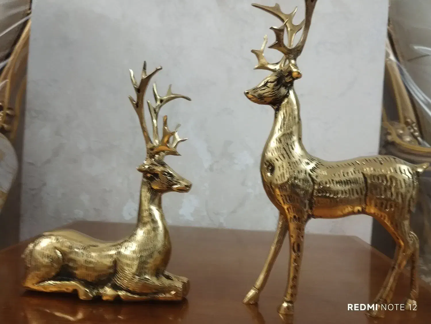 گوزن برنز|مجسمه، تندیس، ماکت|فشاپویه, |دیوار