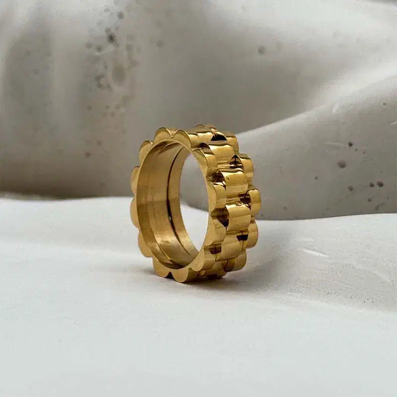 انگشتر مردانه طلایی مدل Rolex|بدلیجات|اسلام‌شهر, زرافشان|دیوار