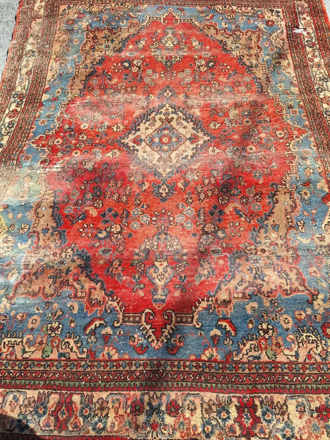 فرش ۱۲ متری دستباف|فرش|بیجار, |دیوار