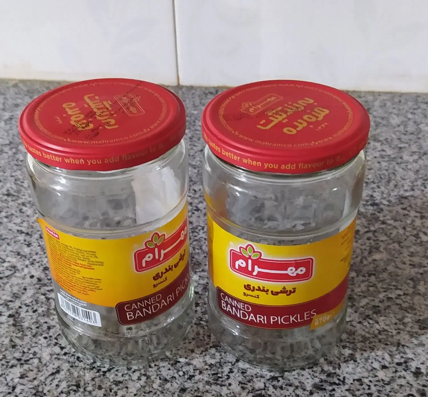 شیشه خالی مناسب ترشی مربا|ظروف نگهدارنده، پلاستیکی، یکبارمصرف|زابل, |دیوار