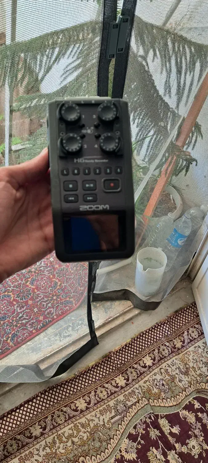 رکوردر صدا زوم اچ ۶ مدل سیلور  zoom H6|صوتی و تصویری|تهران, پیکان شهر|دیوار