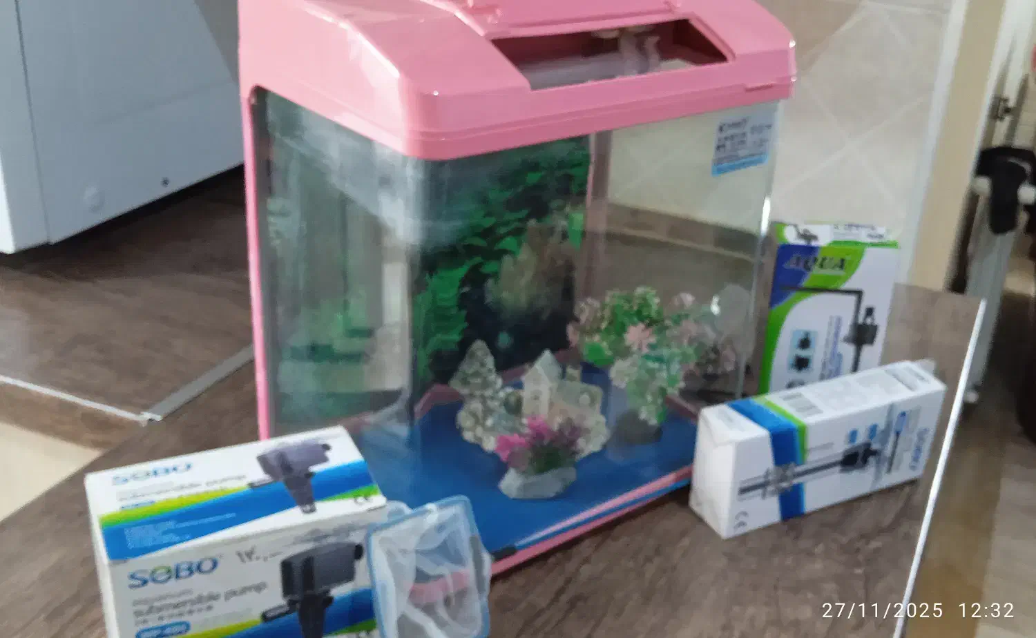 آکواریوم رومیزی کمری اصل|ماهی|تهران, قاسمآباد|دیوار