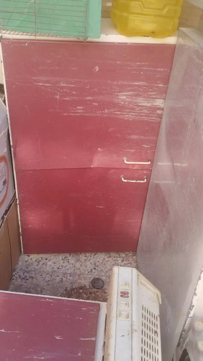 کابینت با سینگ با هود آشپز خانه کار کرده|آب‌چکان و نظم‌دهنده ظروف|خرم‌آباد, |دیوار