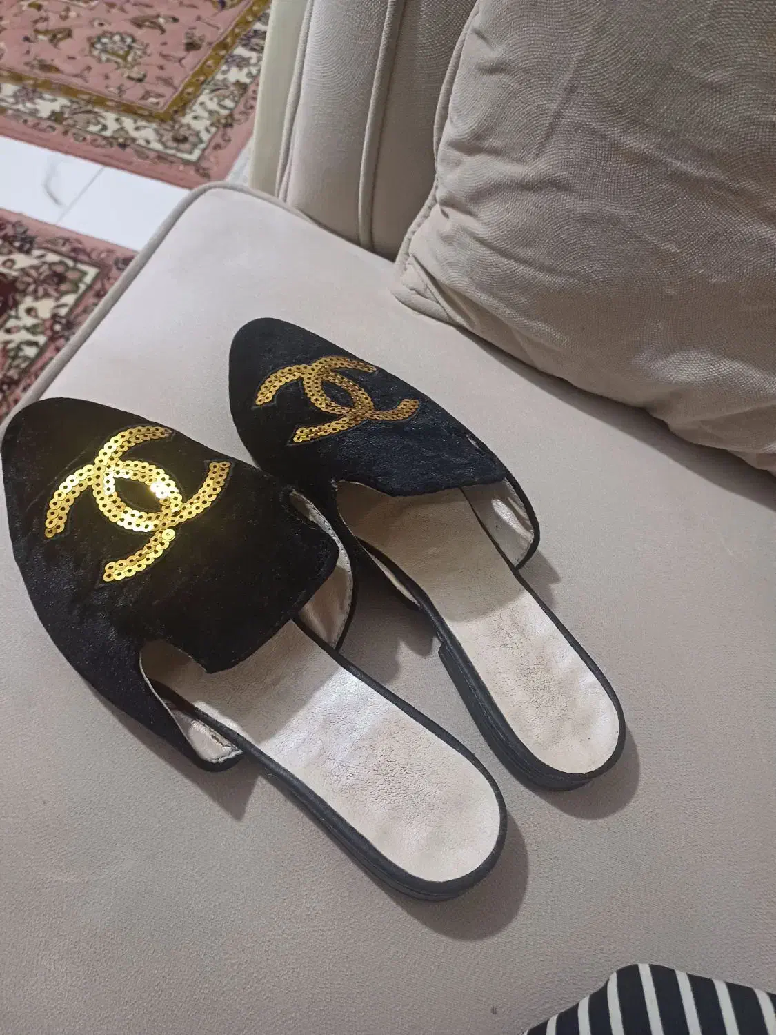 دنپایی مجلسی مخمل|کیف، کفش، کمربند|سهند, |دیوار