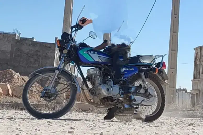 موتور ۱۲۵ استارتی مدل ۸۹|موتورسیکلت|کازرون, |دیوار