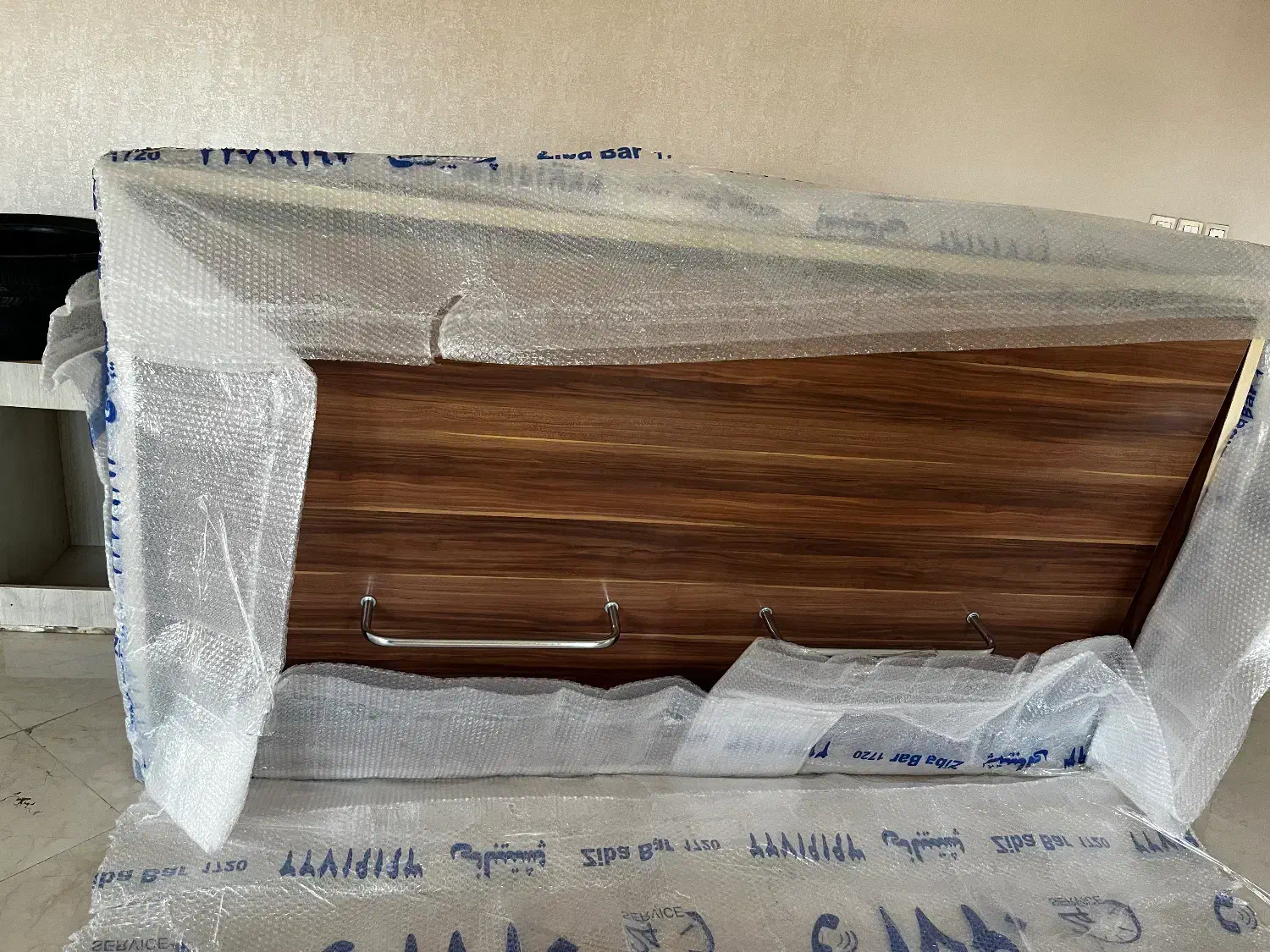 تخت خواب تاشو با کمد جدا وتشک|تخت و سرویس خواب|تهران, درب دوم|دیوار