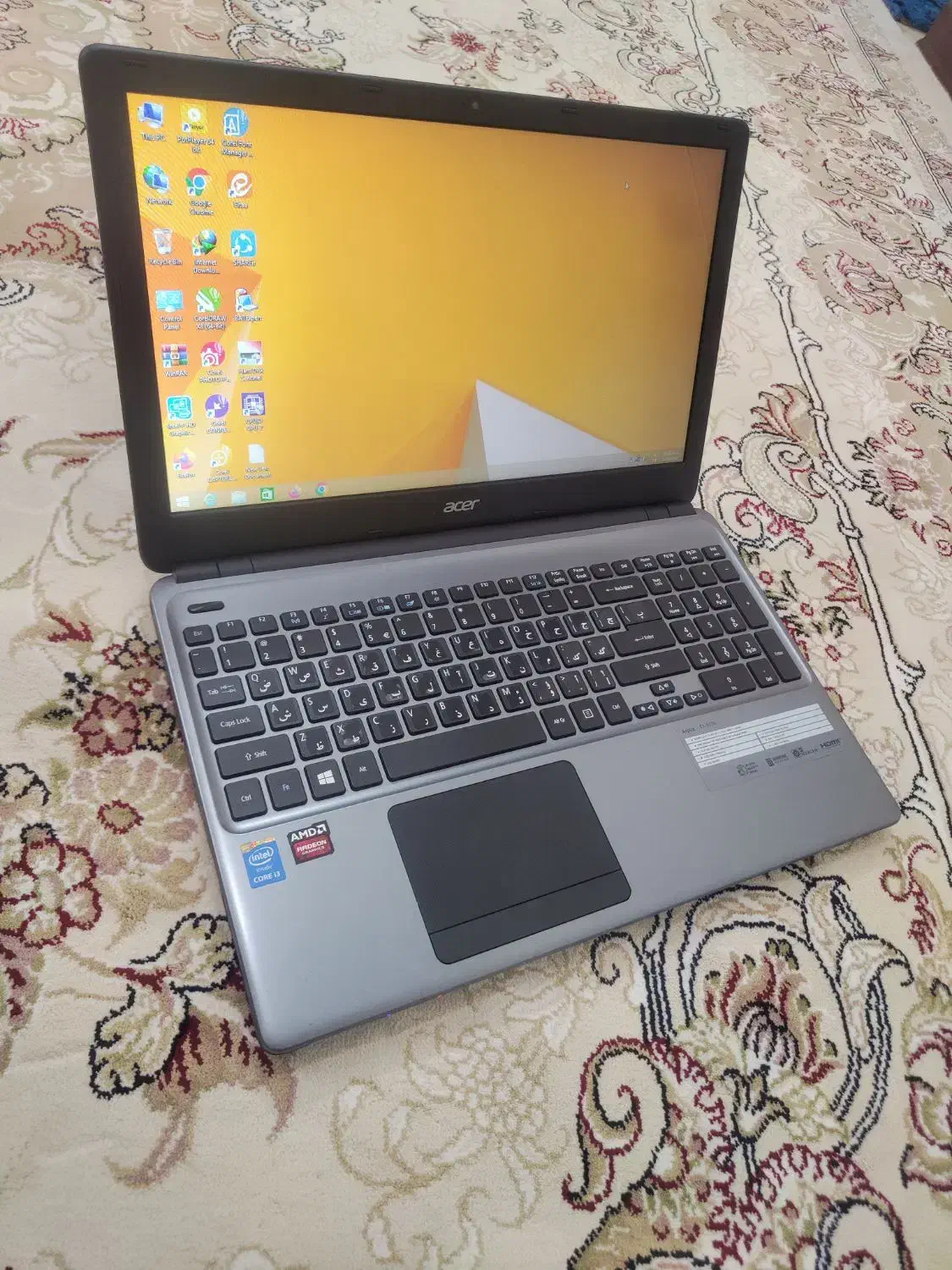 لپتاپ ایسر E1 572G گرافیک مجزا|رایانه همراه|اصفهان, شهرک صنعتی امیرکبیر (شاپور جدید)|دیوار