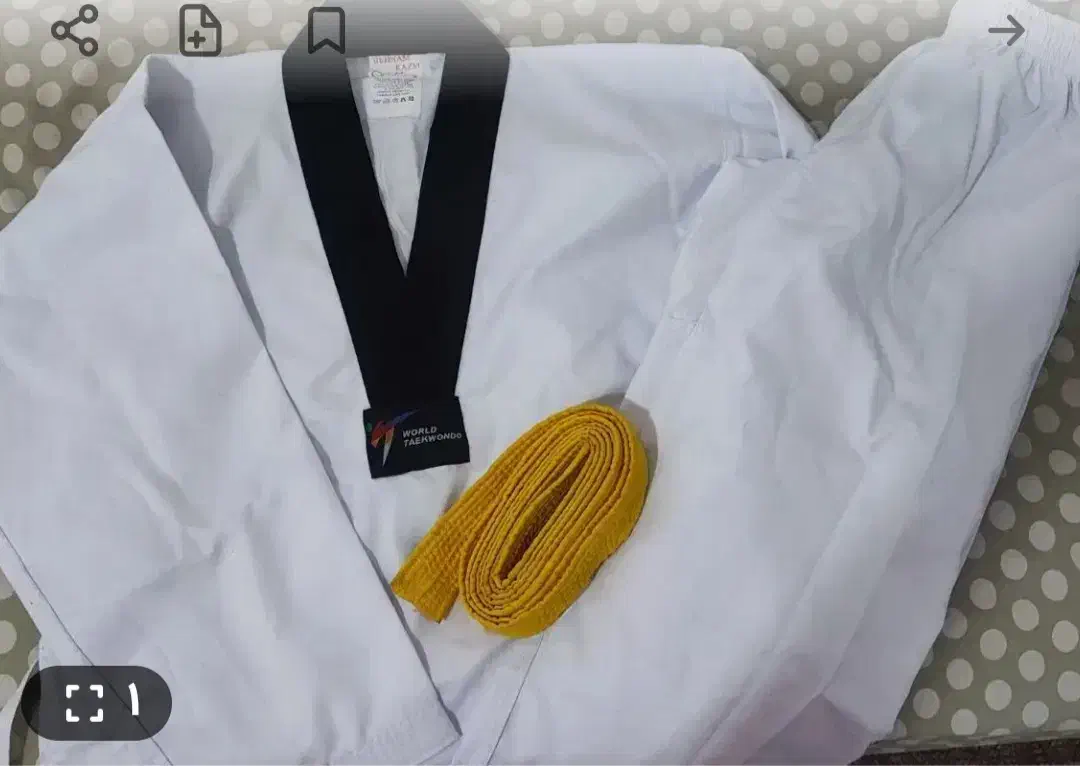 لباس تکواندو و مبارزه در حد نو|لباس|قم, شهر قائم|دیوار