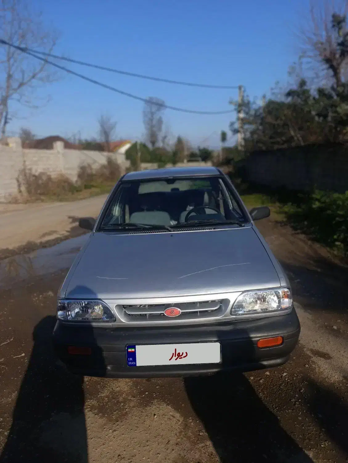 پراید مدل ۸۴ رنگ نقره ای تک سوز|خودرو سواری و وانت|شاندرمن, |دیوار