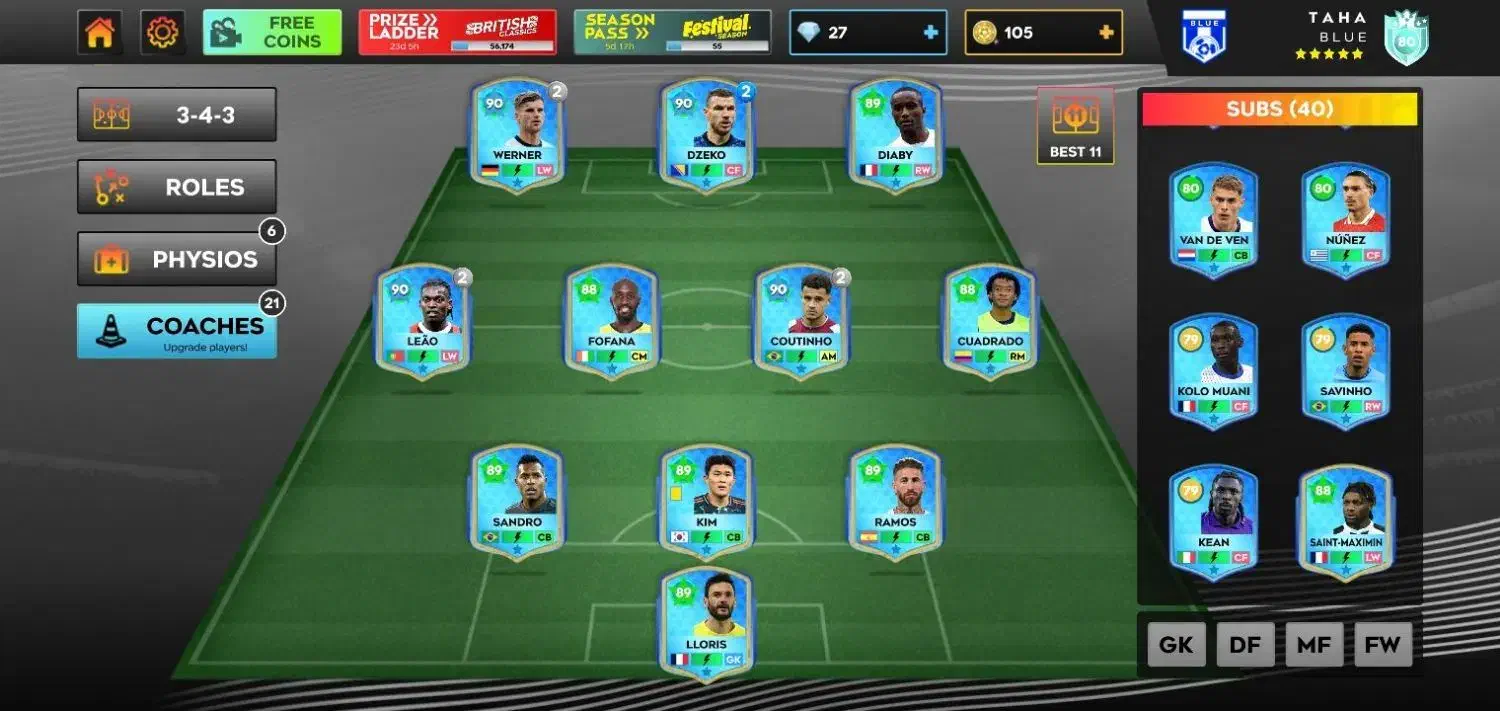 اکانت دریم لیگ|کنسول، بازی ویدئویی و آنلاین|تهران, امیریه|دیوار