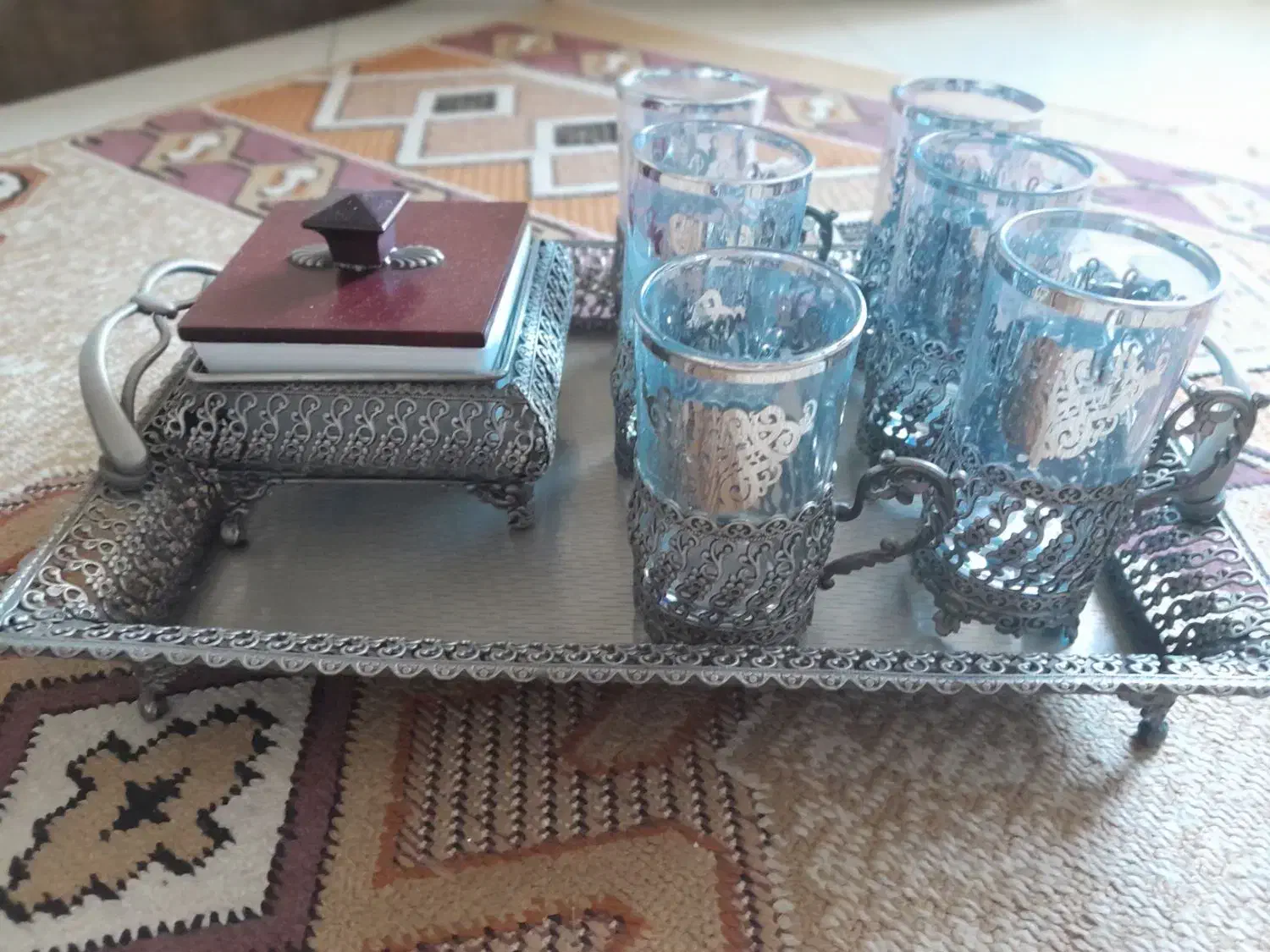 ست چای خوری نو|ظروف سرو و پذیرایی|قم, انسجام|دیوار