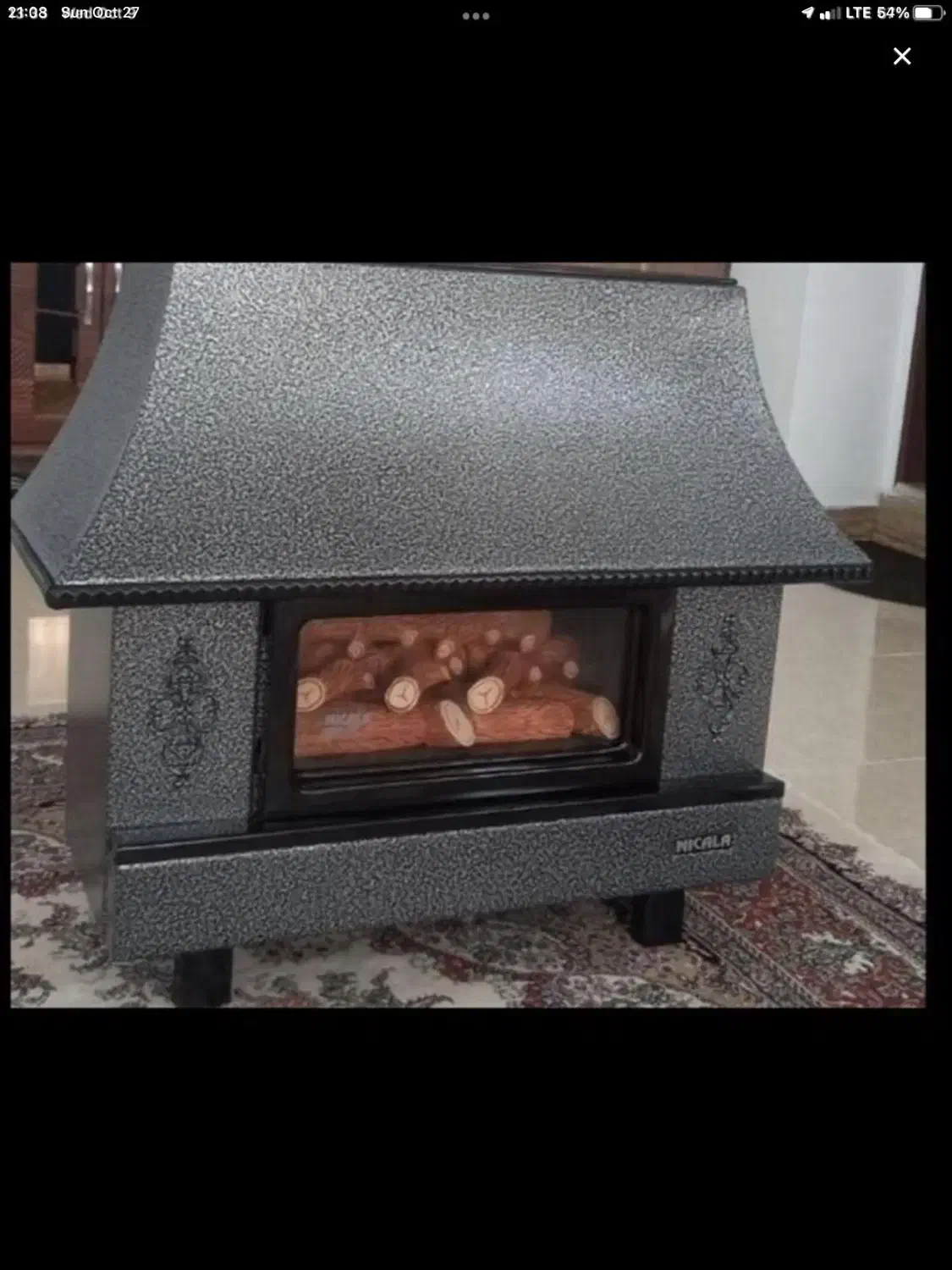دوعدد بخاری یکی شومینه ای ویکی معمولی نیک کالا|بخاری، هیتر، شومینه|ایزدشهر, |دیوار