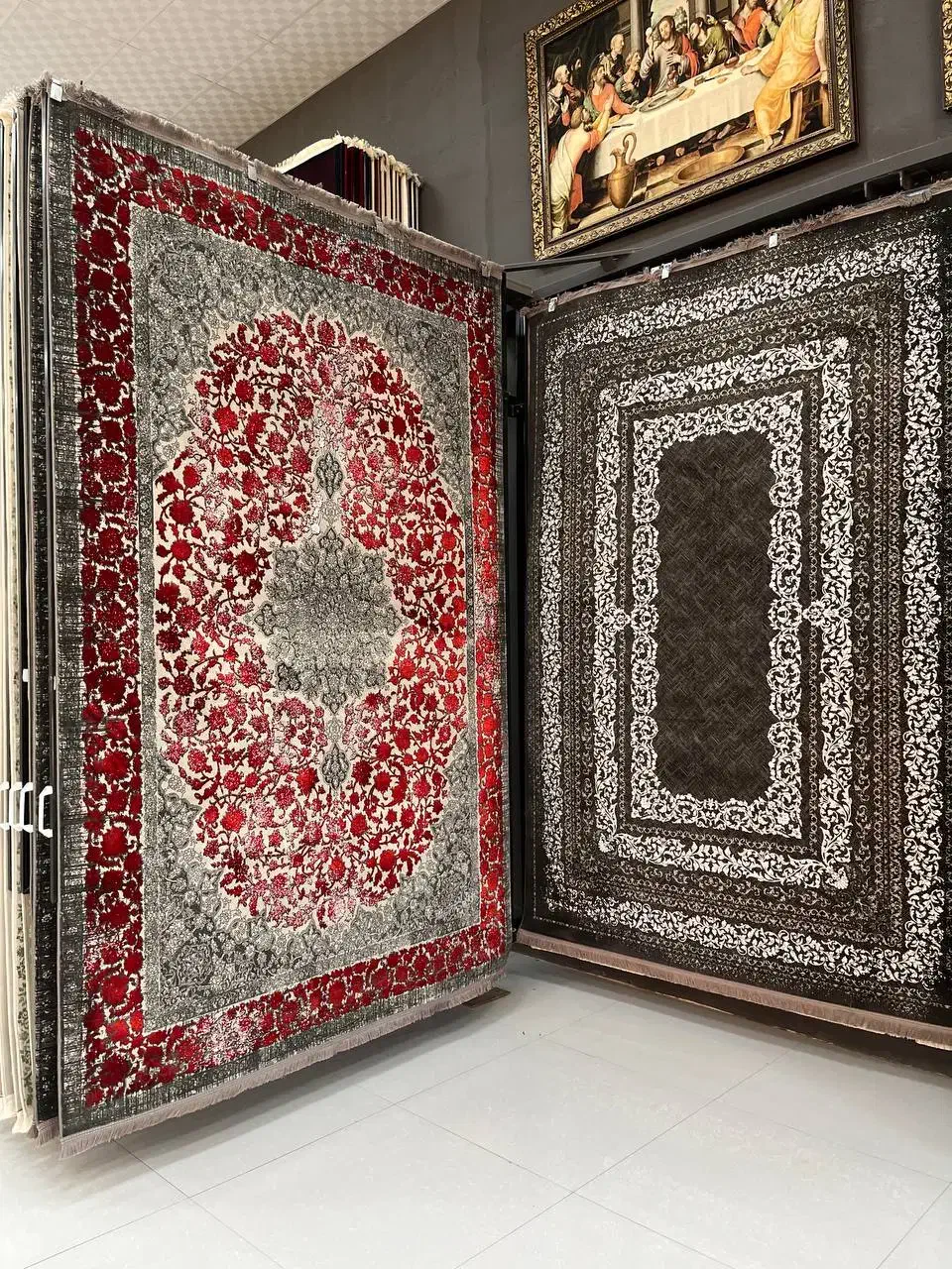 فرش سیزان/فرش ۷۰۰ شانه/ فرش وینتیج/فرش کهنه نما|فرش|چهاردانگه (تهران), |دیوار