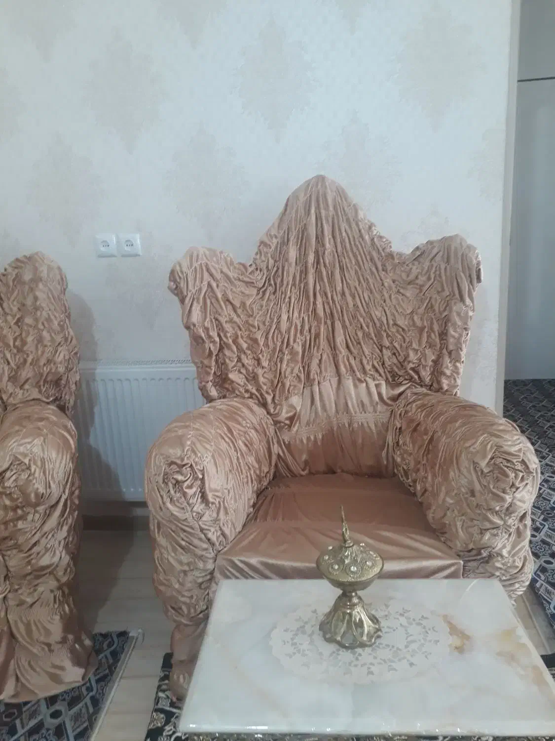 کاور مبل سلطنتی 9 نفره در حد نو|مبلمان خانگی و میز عسلی|سلماس, |دیوار