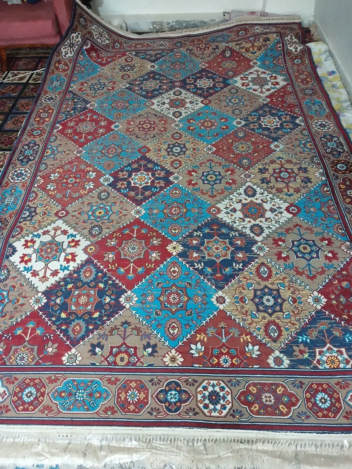 فرش|فرش|اصفهان, مولوی|دیوار