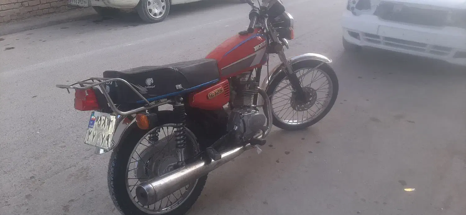 هندا ۱۲۵ مدل ۸۶|موتورسیکلت|بجنورد, |دیوار