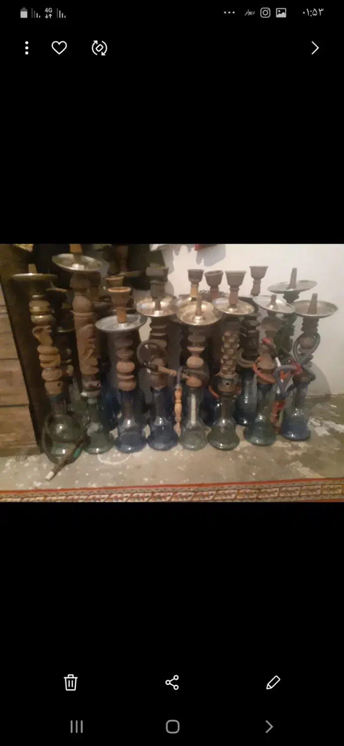 قلیان و تخته نر|کلکسیون و سرگرمی|کرمانشاه, |دیوار