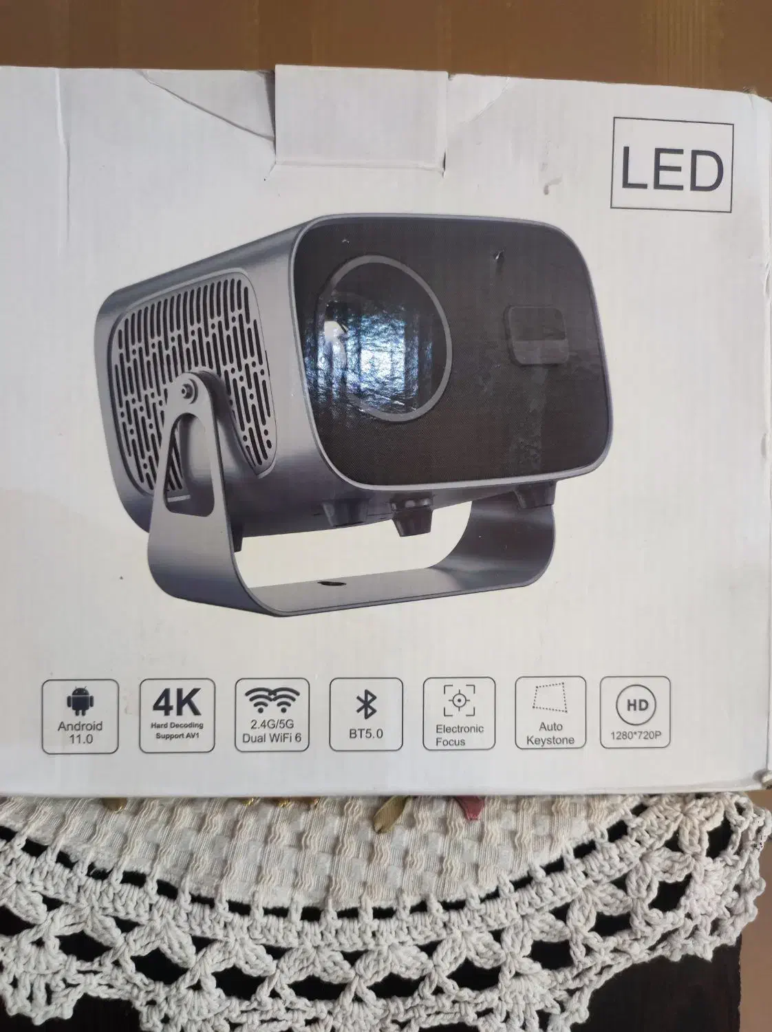 ویدیو پروژکتور.فول اچ دی تلو یزیون 50.4Kاینچ|تلویزیون و پروژکتور|پرند, فاز ۱|دیوار