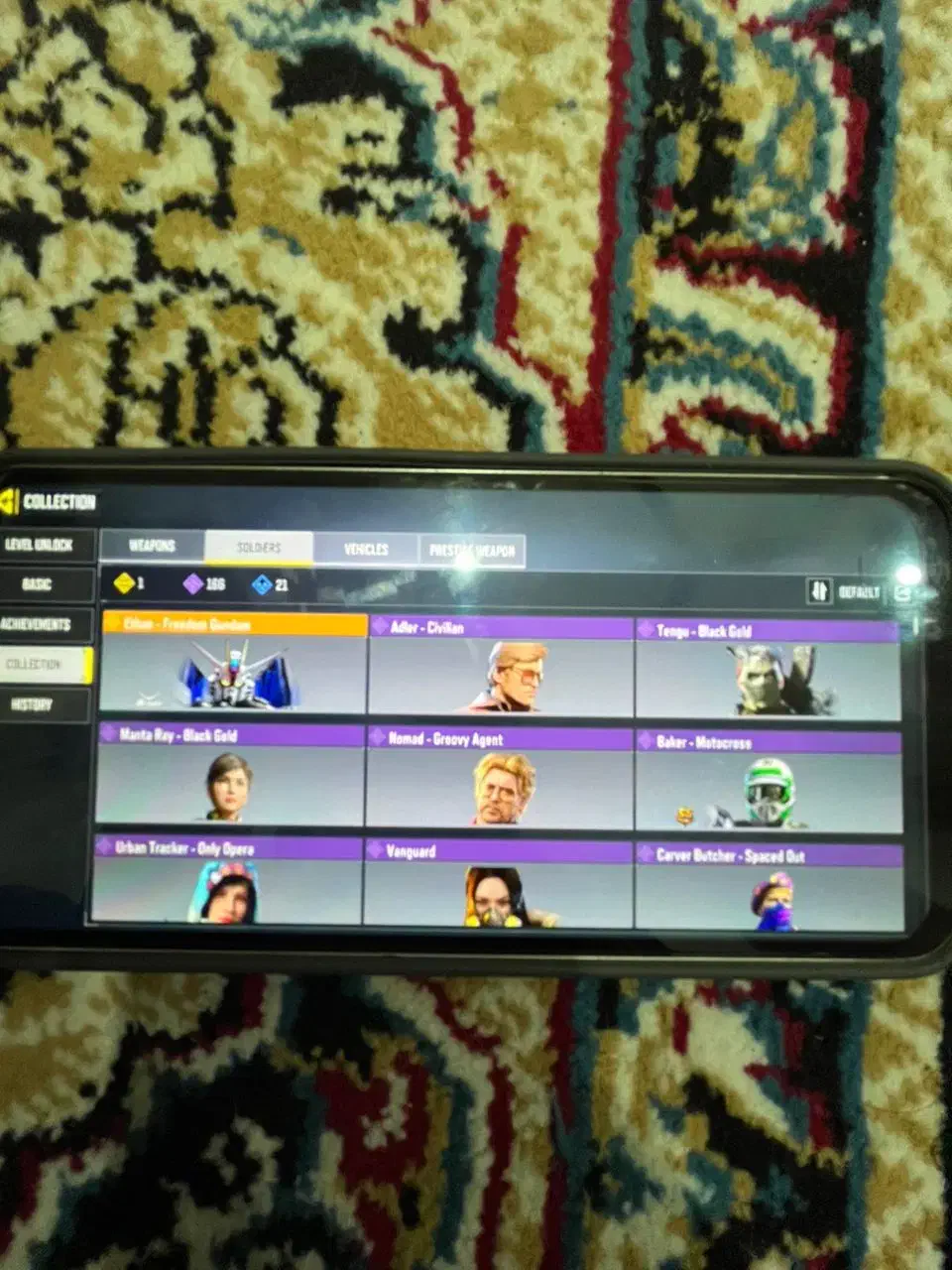 اکانت کالاف تک سیو لول ۴۰۰ ریجن هند|کنسول، بازی ویدئویی و آنلاین|مبارکه, |دیوار