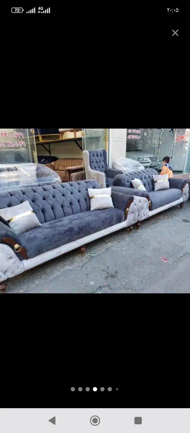 مبل راحتی چستر جهیزیه|مبلمان خانگی و میز عسلی|سراب, |دیوار