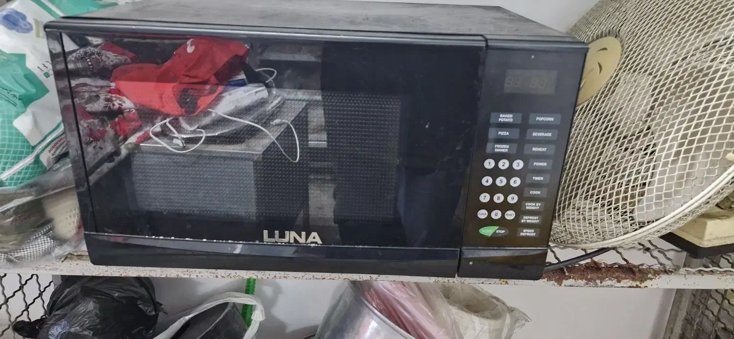 ماکرو ویو luna مدل 1101|اجاق گاز و لوازم برقی پخت‌وپز|رشت, دیلمان|دیوار