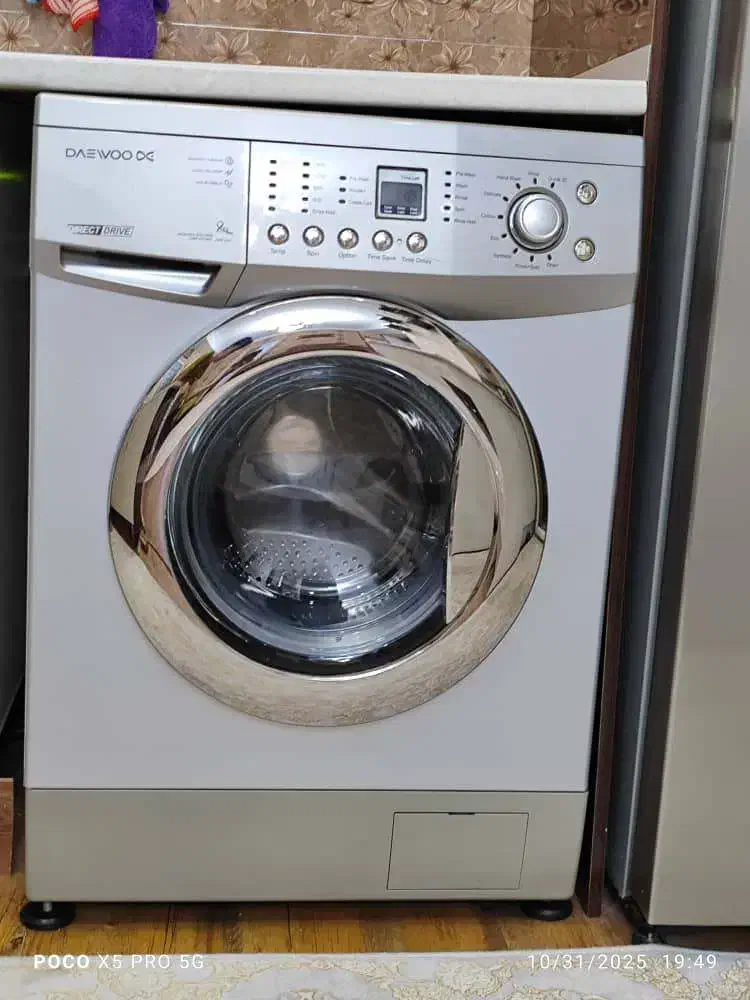 لباسشویی دوو ۸ کیلویی مدل DWK-8110ST|ماشین لباسشویی و خشک‌کن لباس|تهران, خاک سفید|دیوار