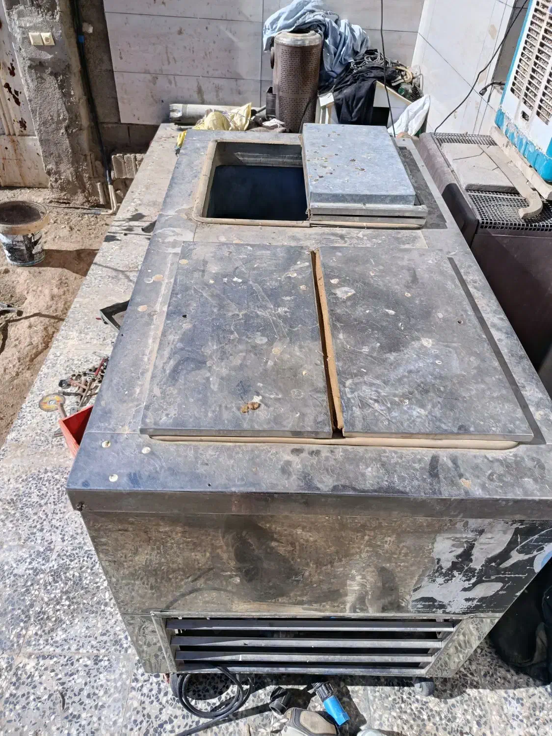 یخچال بستنی|یخچال و فریزر|دهق, |دیوار