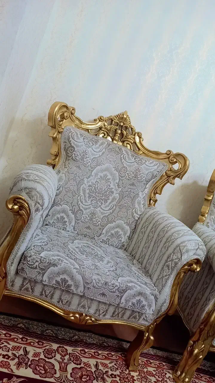 مبل سلطنتی نو۷نفره|مبلمان خانگی و میز عسلی|سلماس, |دیوار