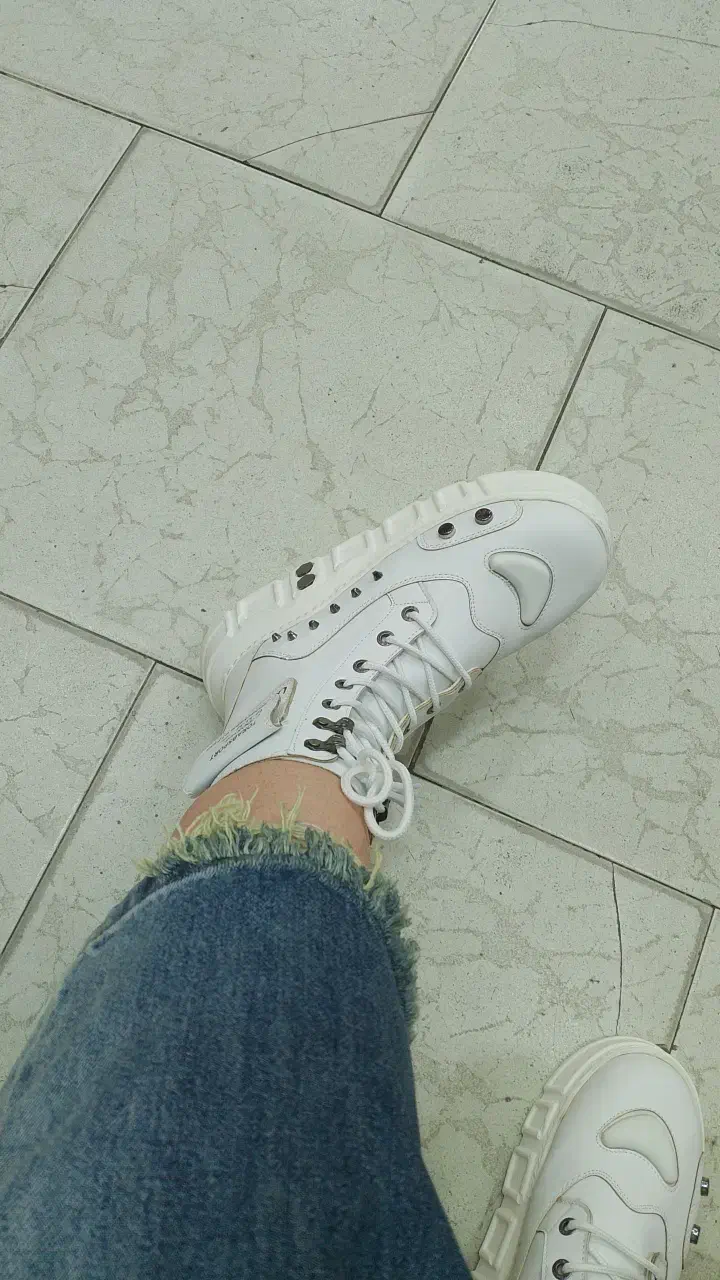 بوت سفید سایز 38|کیف، کفش، کمربند|رشت, حمیدیان|دیوار