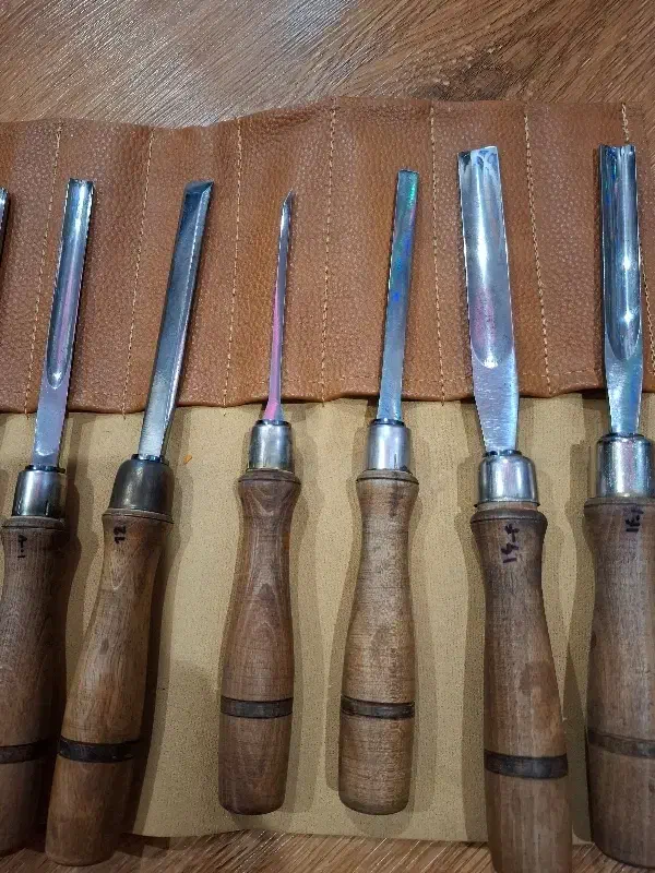 ست ۱۴ تایی مغار با چکش و کیف چرم|ابزارآلات|تهران, اکباتان|دیوار