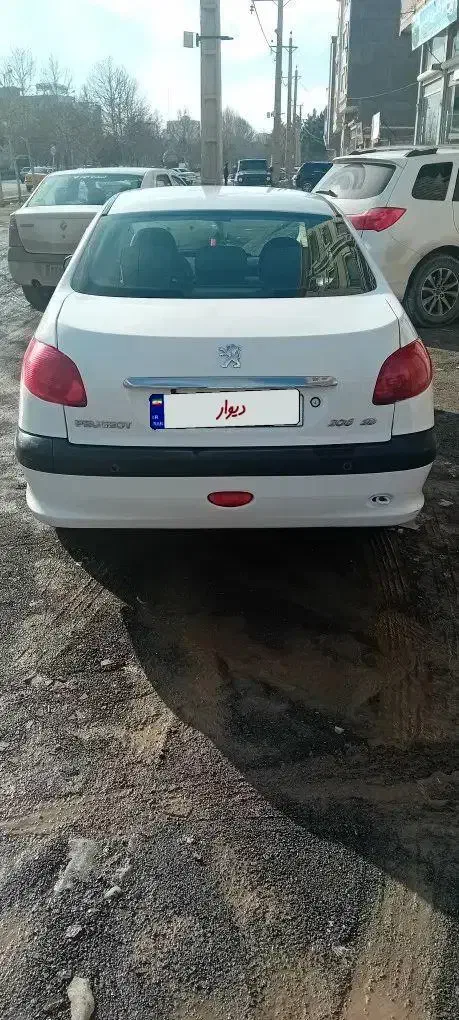 پژوsd۲۰۶|خودرو سواری و وانت|خوی, |دیوار